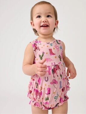 Little Sleepies Rancher Roundup Bubble Romper
